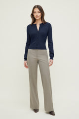 Dynamite On Sale | Rebecca Crewneck Cardigan Blue