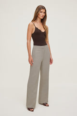 Dynamite US | Yasmin Airflow Straight Leg Pants Beige