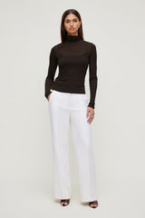 Dynamite Online | Yasmin Airflow Straight Leg Pants White