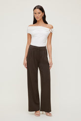 Dynamite Discount | Alex Anywear Wide Leg Pants Brown