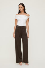 Dynamite Discount | Alex Anywear Wide Leg Pants Brown