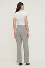 Dynamite Store | Alex Pinstripe Wide Leg Pants Gray