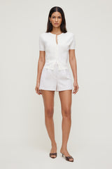 Dynamite Outlet | Airflow Ultra High Rise Shorts Beige