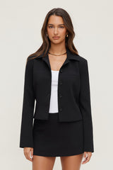 Dynamite Website Shop | Charlotte Airflow Jacket Black