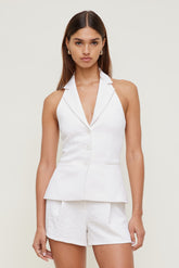 Dynamite US | Halter Vest White