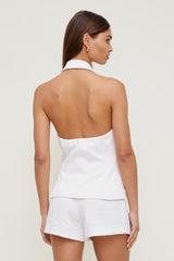Dynamite US | Halter Vest White