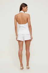 Dynamite US | Halter Vest White
