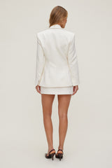 Dynamite Outlets | Anna Cinched Blazer Beige