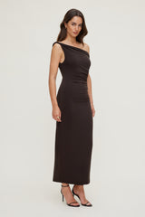 Dynamite Store | Jayde Sculpt Maxi Dress Brown