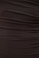 Dynamite Store | Jayde Sculpt Maxi Dress Brown