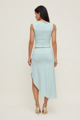 Dynamite Store | Sculpt Metal Detail Top Blue