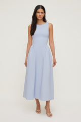 Dynamite Outlets | Iris Ponte Midi Dress Blue