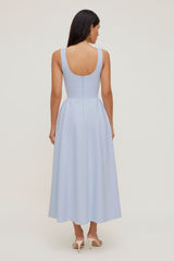Dynamite Outlets | Iris Ponte Midi Dress Blue