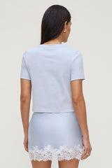 Dynamite On Sale | Everyday Cotton T Shirt Blue