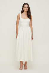 Dynamite Online | Irina Ponte Midi Dress White