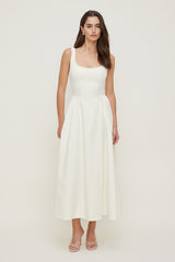 Dynamite Online | Irina Ponte Midi Dress White