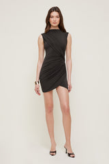 Dynamite Discount | Liana Sculpt Maxi Dress Brown