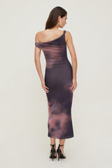 Dynamite US | Jayde Mesh Maxi Dress PURPLE