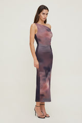 Dynamite US | Jayde Mesh Maxi Dress PURPLE