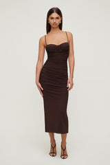 Dynamite On Sale | Mona Mesh Midi Dress Purple