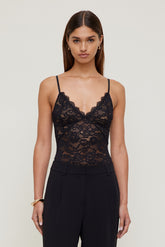 Dynamite US | Lace Bodysuit Black