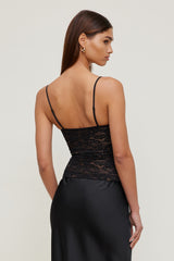 Dynamite On Sale | Monet Lace Top Black