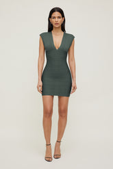 Dynamite Online | Bandage Mini Dress GREEN