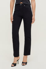 Dynamite Outlets | Frenchie High Rise Slim Leg Jeans Black