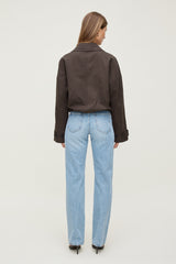 Dynamite On Sale | Cara High Rise Straight Leg Jeans Blue
