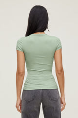 Dynamite Online | Rumi Crewneck T Shirt Green