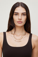 Dynamite US | 3-Pack Mixed Chain Necklaces Yellow
