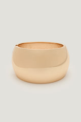 Dynamite On Sale | Oversized Chunky Snap Bangle Bracelet Yellow
