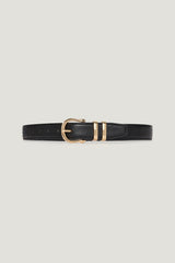 Dynamite US | Classic Faux Leather Belt Black