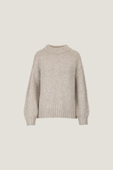 Dynamite Outlet | Mabel Chunky Crewneck Sweater Beige
