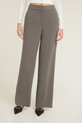 Dynamite On Sale | Yasmin Airflow Straight Leg Pants Brown