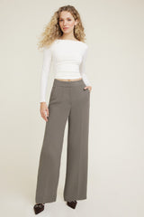 Dynamite On Sale | Yasmin Airflow Straight Leg Pants Brown