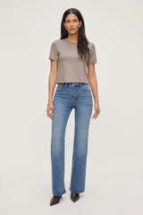 Dynamite Website Shop | Everyday Cotton T Shirt Brown