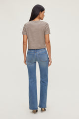 Dynamite Website Shop | Everyday Cotton T Shirt Brown