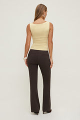 Dynamite On Sale | Nola Sculpt Tank Top Yellow