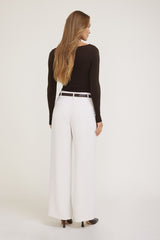 Dynamite Discount | Nola Sculpt Long Sleeve Top Brown