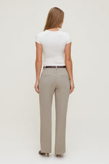 Dynamite Discount | Camelia Airflow Clean Straight Leg Pants Beige