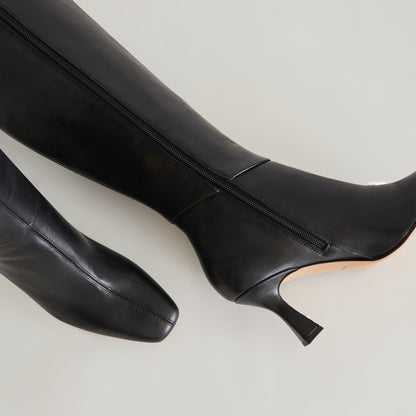 Dolce Vita Gyra Black Leather Boots