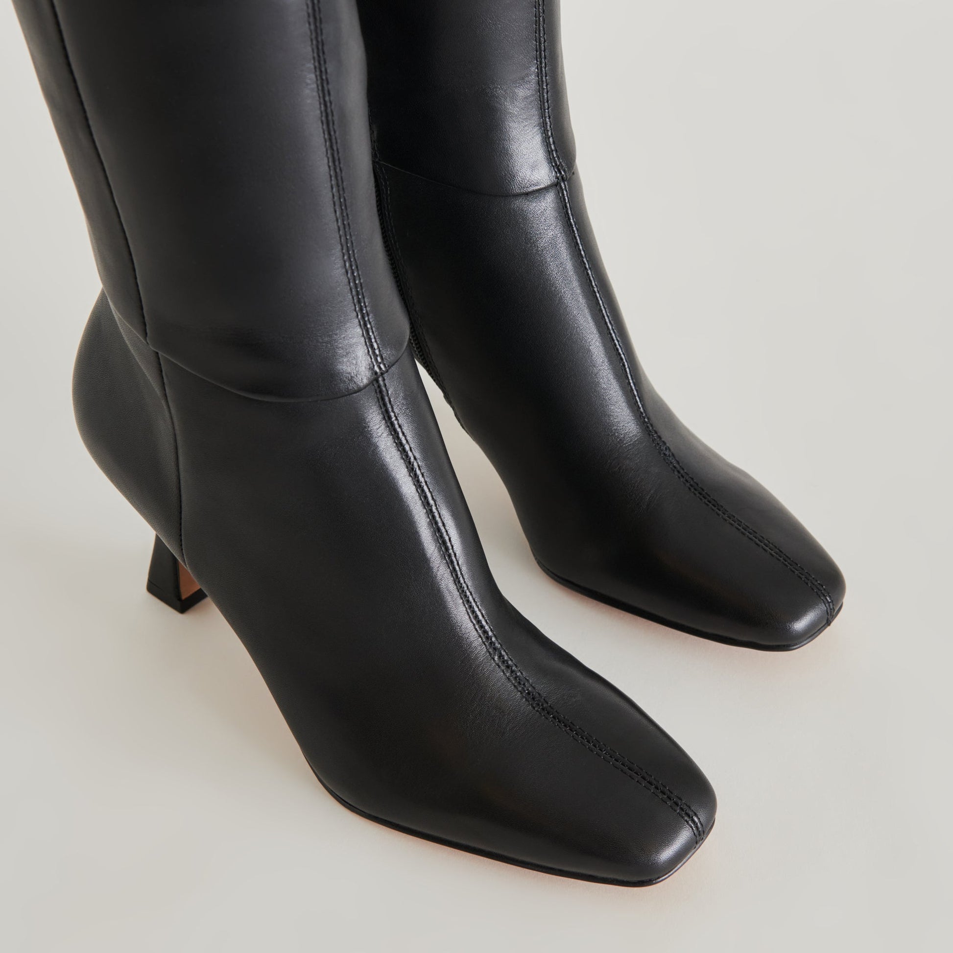 Dolce Vita Gyra Black Leather Boots