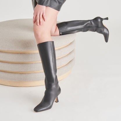 Dolce Vita Gyra Black Leather Boots
