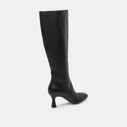 Dolce Vita Gyra Black Leather Boots