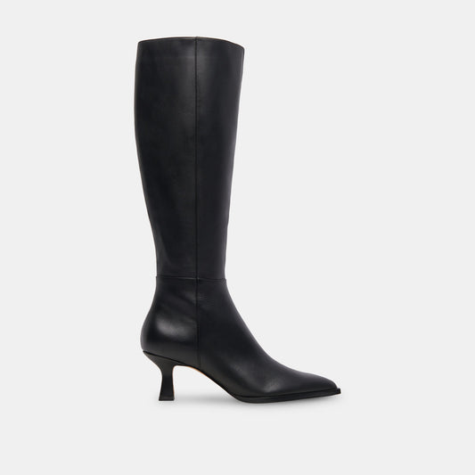 Dolce Vita Auggie Black Leather Boots