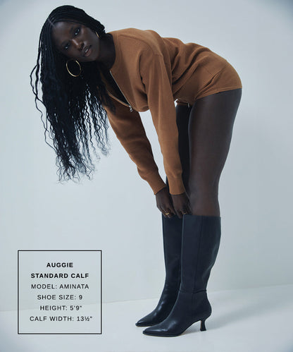 Dolce Vita Auggie Black Leather Boots