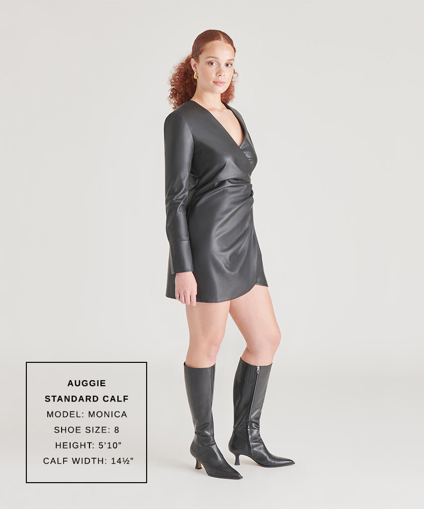 Dolce Vita Auggie Black Leather Boots