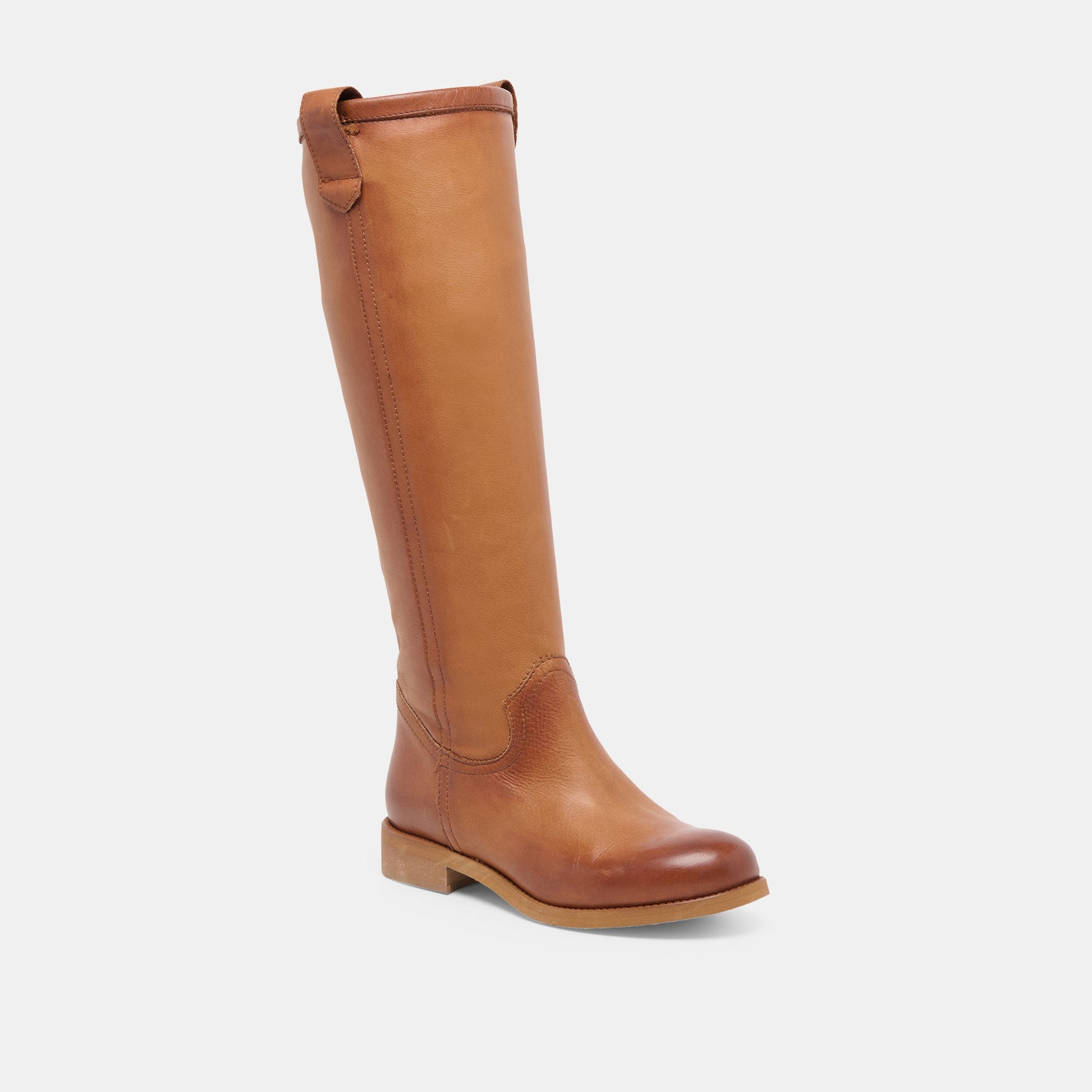 Dolce Vita Ramzy Cognac Leather Boots
