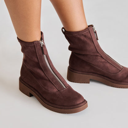 Dolce Vita Shante Mahogany Stella Suede Boots